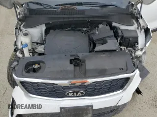 2019 Kia Sorento LX V6 with VIN 5XYPGDA52KG560725, listed as a Copart auction lot 50546895 with 134,980 mi miles and Salvage Title. Bid and sale history available at carsss.com. Image 12.