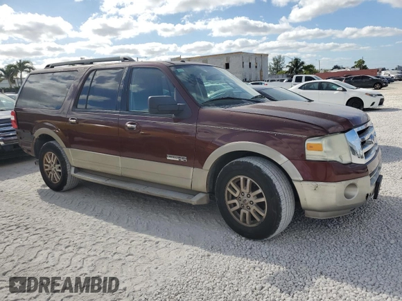 2008 Ford Expedition EL Eddie Bauer with VIN 1FMFK175X8LA08981, listed as a Copart auction lot 84244004 with 88,673 mi miles and Salvage Title. Bid and sale history available at carsss.com. Image 4.