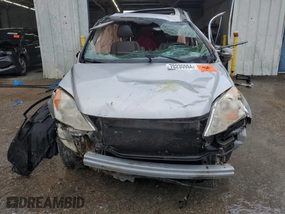 2011 Honda CR-V EX-L with VIN JHLRE4H79BC035867, listed as a Copart auction lot 70230994 with Not provided miles and Non repairable. Bid and sale history available at DreamBid. Image 5.