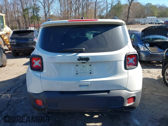2018 Jeep Renegade Altitude with VIN ZACCJABB7JPJ09675, listed as a IAAI auction lot 41237405 with 64,103 mi miles and . Bid and sale history available at DreamBid. Image 16.
