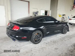 2021 Ford Mustang GT with VIN 1FA6P8CF2M5128419, listed as a Copart auction lot 59384365 with 46,266 mi miles and Non repairable. Bid and sale history available at DreamBid. Image 3.