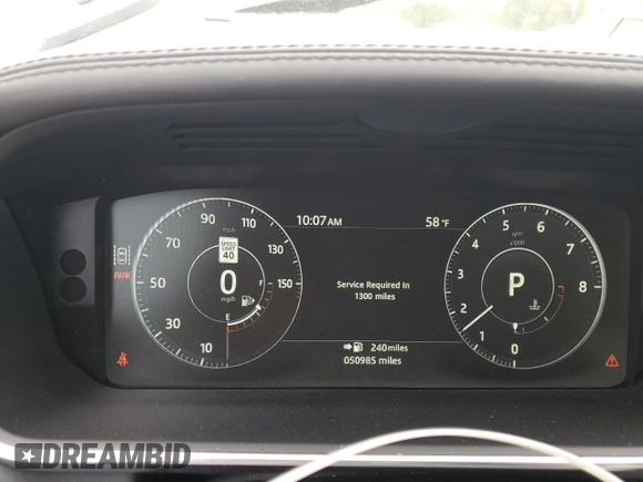 2017 Land Rover Range Rover Sport HSE Dynamic with VIN SALWV2FV0HA134239, listed as a Copart auction lot 54720865 with 50,985 mi miles and Clean Title. Bid and sale history available at carsss.com. Image 9.