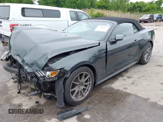 2015 Ford Mustang EcoBoost Premium with VIN 1FATP8UH0F5392745, listed as a IAAI auction lot 42268895 with 97,366 mi miles and . Bid and sale history available at DreamBid. Image 2.