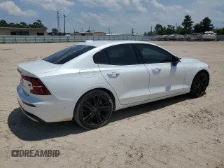 2024 Volvo S60 Plus Black Edition with VIN 7JRL12FHXRG281975, listed as a Copart auction lot 64807344 with 5,629 mi miles and Salvage title. Bid and sale history available at DreamBid. Image 3.