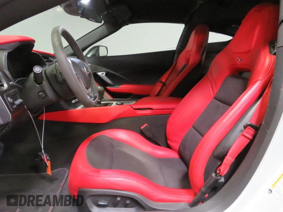 2018 Chevrolet Corvette Grand Sport 2LT with VIN 1G1YX2D74J5103033, listed as a Copart auction lot 80136004 with 22,636 mi miles and Salvage Title. Bid and sale history available at carsss.com. Image 8.