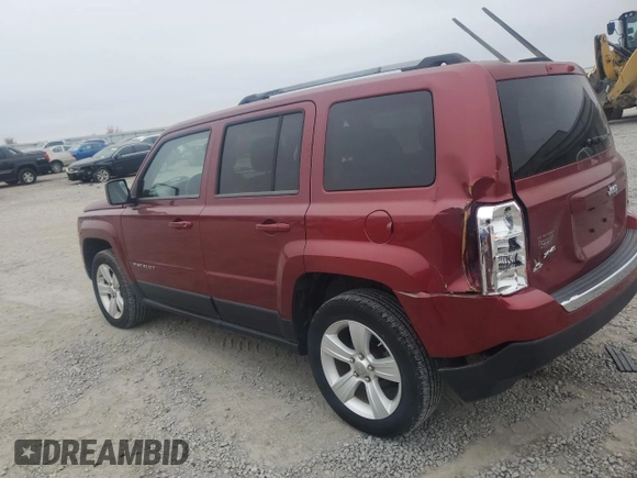 2012 Jeep Patriot Limited with VIN 1C4NJRCB2CD658758, listed as a Copart auction lot 81916764 with 104,234 mi miles and Salvage Title. Bid and sale history available at carsss.com. Image 2.