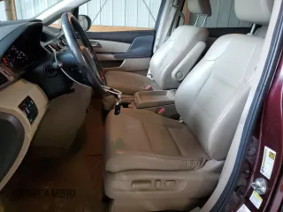 2014 Honda Odyssey EX-L with VIN 5FNRL5H64EB030633, listed as a Copart auction lot 57848505 with 160,496 mi miles and Salvage title. Bid and sale history available at DreamBid. Image 7.