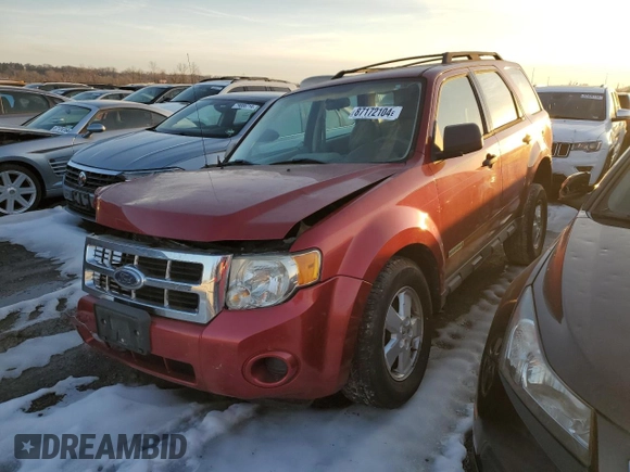 2012 Ford Escape Limited z VIN 1FMCU0E77CKC61217, wystawiony jako Copart lot #87172104 z przebiegiem 130 048 mil mil oraz Szkody całkowita. Historia ofert i sprzedaży dostępna na DreamBid. Obrazek 1.