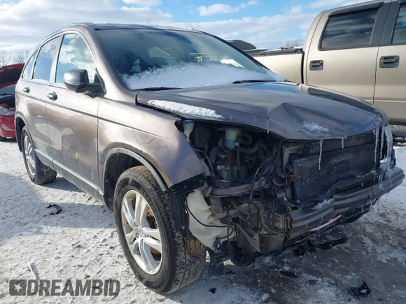 2011 Honda CR-V EX with VIN 5J6RE4H59BL016841, listed as a IAAI auction lot 41597057 with 131,495 mi miles and . Bid and sale history available at carsss.com. Image 1.