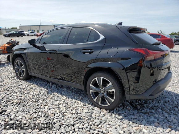 2023 Lexus UX 250h Premium z VIN JTHP6JBH9P2142897, wystawiony jako Copart lot #61782595 z przebiegiem 35 489 mil mil oraz Szkoda całkowita • Salvage title. Historia ofert i sprzedaży dostępna na DreamBid. Obrazek 2.