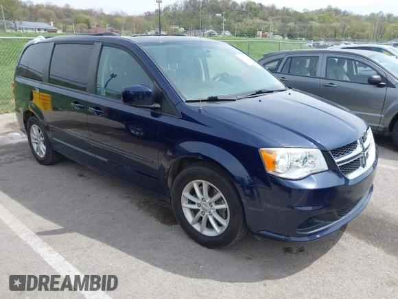2015 Dodge Grand Caravan SXT with VIN 2C4RDGCG7FR524712, listed as a IAAI auction lot 41956063 with 111,144 mi miles and . Bid and sale history available at DreamBid. Image 1.