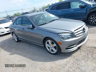 2011 Mercedes-Benz C-Class C 300 Sport with VIN WDDGF5EB4BA508219, listed as a IAAI auction lot 42090214 with 185,922 mi miles. Bid and sale history available at carsss.com. Image 1.