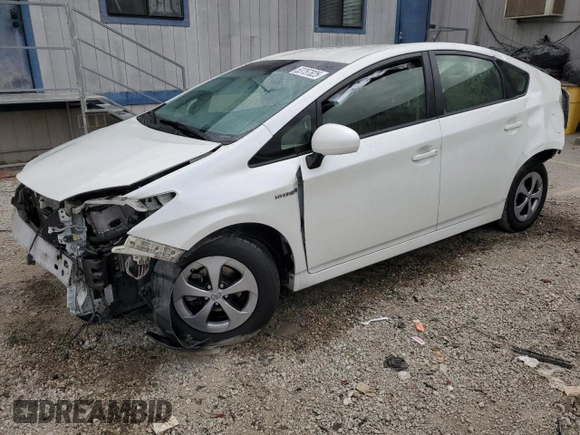 2014 Toyota Prius Four with VIN JTDKN3DU7E1841002, listed as a Copart auction lot 53757825 with Not provided miles and Salvage title. Bid and sale history available at DreamBid. Image 1.