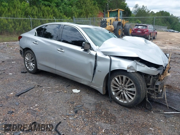 2019 Infiniti Q50 Luxe z VIN JN1EV7AP6KM512713, wystawiony jako IAAI lot #42151445 z przebiegiem Nie podano mil oraz . Historia ofert i sprzedaży dostępna na DreamBid. Obrazek 1.