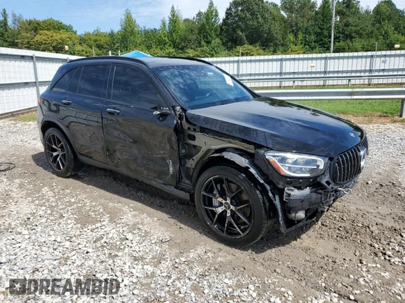 2020 Mercedes-Benz GLC with VIN W1N0G6EB3LF864480, listed as a Copart auction lot 70391864 with 77,869 mi miles and Salvage Title. Bid and sale history available at carsss.com. Image 4.