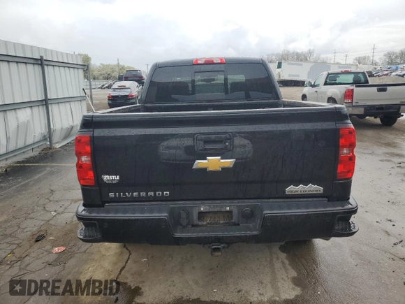 2014 Chevrolet Silverado 1500 High Country with VIN 3GCUKTEC6EG428559, listed as a Copart auction lot 54586165 with 69,442 mi miles and Salvage Title. Bid and sale history available at DreamBid. Image 6.