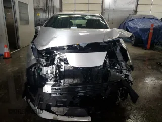 2025 Nissan LEAF S with VIN 1N4AZ1BV0SC550573, listed as a Copart auction lot 83571314 with 4,604 mi miles and Salvage Title. Bid and sale history available at carsss.com. Image 5.