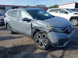 2021 Honda CR-V EX-L with VIN 2HKRW1H86MH416567, listed as a IAAI auction lot 40909658 with 38,655 mi miles and . Bid and sale history available at DreamBid. Image 1.