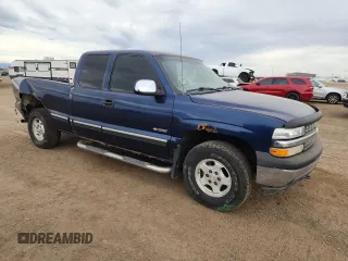 2002 Chevrolet Silverado 1500 LS with VIN 1GCEK19TX2E208816, listed as a Copart auction lot 49285455 with 274,992 mi miles and Salvage Title. Bid and sale history available at carsss.com. Image 4.