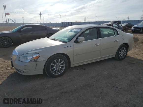 2010 Buick Lucerne CXL Premium with VIN 1G4HJ5EM0AU129841, listed as a Copart auction lot 48680685 with 140,017 mi miles and Salvage Title. Bid and sale history available at DreamBid. Image 1.