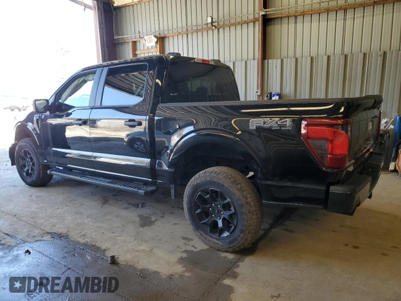 2024 Ford F-150 STX with VIN 1FTFW2L59RFA46030, listed as a Copart auction lot 53657205 with Not Provided miles and Salvage Title. Bid and sale history available at carsss.com. Image 2.