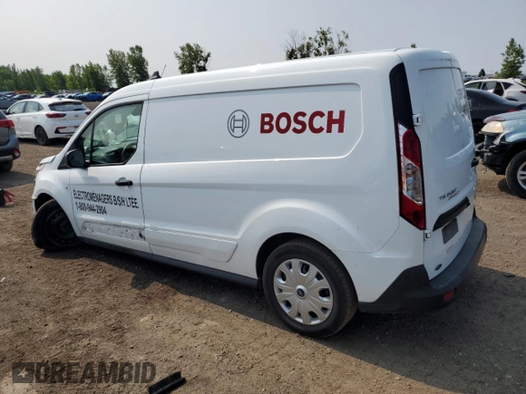 2020 Ford Transit Connect with VIN NM0LS7W26L1482056, listed as a Copart auction lot 64894964 with 106,077 mi miles and Salvage title. Bid and sale history available at DreamBid. Image 2.