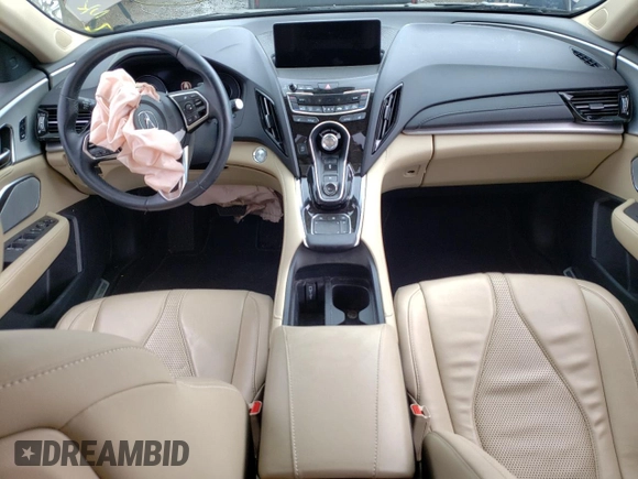 2019 Acura RDX w/Technology Pkg with VIN 5J8TC2H57KL017459, listed as a Copart auction lot 52676504 with 40,732 mi miles and Salvage Title. Bid and sale history available at carsss.com. Image 8.