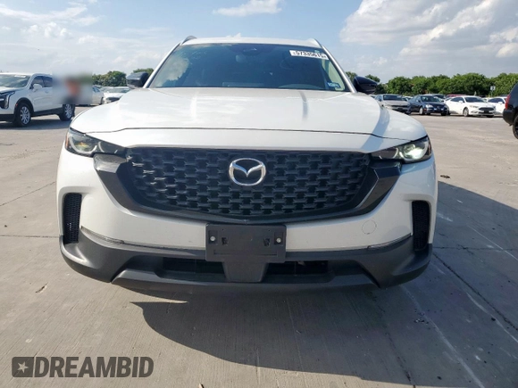 2024 Mazda CX-50 S Select with VIN 7MMVABAM1RN212213, listed as a Copart auction lot 57335615 with 11,371 mi miles and Salvage title. Bid and sale history available at DreamBid. Image 5.