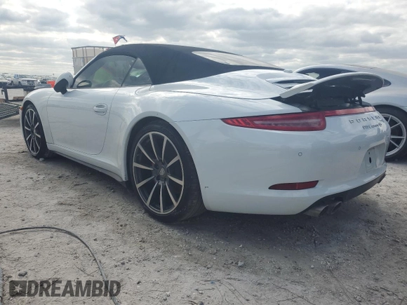 2015 Porsche 911 Carrera S with VIN WP0CB2A96FS155293, listed as a Copart auction lot 74564394 with 43,471 mi miles and Non Repairable. Bid and sale history available at carsss.com. Image 2.