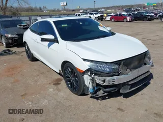 2020 Honda Civic Si Coupe with VIN 2HGFC3A56LH751909, listed as a IAAI auction lot 41742310 with 51,434 mi miles. Bid and sale history available at carsss.com. Image 1.