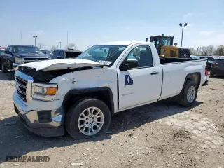 2015 GMC Sierra 1500 with VIN 1GTN1TEC5FZ905488, listed as a Copart auction lot 49819035 with 110,008 mi miles and Salvage Title. Bid and sale history available at carsss.com. Image 1.