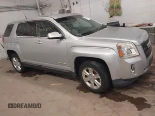 2010 GMC Terrain SLE-1 with VIN 2CTFLCEW3A6235389, listed as a IAAI auction lot 41566867 with 111,974 mi miles. Bid and sale history available at carsss.com. Image 1.