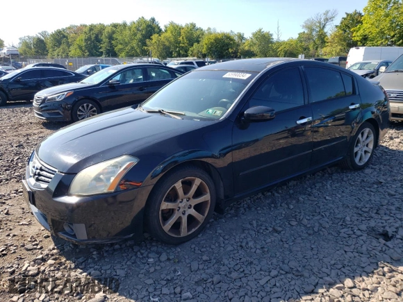 2007 Nissan Maxima 3.5 SE with VIN 1N4BA41E37C818943, listed as a Copart auction lot 65990034 with 155,961 mi miles and Salvage Title. Bid and sale history available at carsss.com. Image 1.