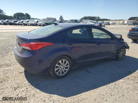 2012 Hyundai Elantra GLS with VIN 5NPDH4AEXCH096867, listed as a Copart auction lot 47478425 with 204,591 mi miles and Salvage Title. Bid and sale history available at carsss.com. Image 3.