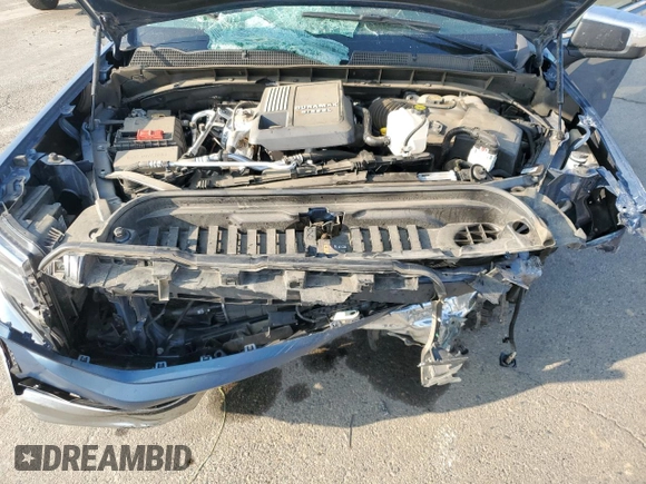 2024 GMC Sierra 1500 with VIN 1GTPHBE88RZ149430, listed as a Copart auction lot 83250124 with 33,092 mi miles and Salvage Title. Bid and sale history available at DreamBid. Image 11.