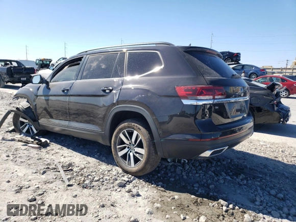 2021 Volkswagen Atlas SE с VIN 1V2DP2CA2MC531720, выставлен на аукционе Copart как лот 76165574 с пробегом Не указан миль и Списание • Salvage title. История ставок и продаж доступна на DreamBid. Изображение 2.