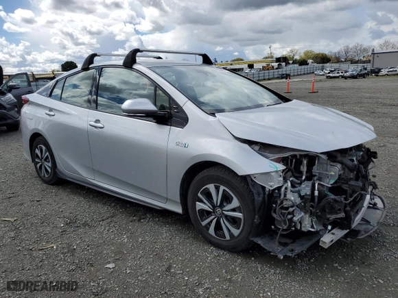 2019 Toyota Prius Prime Plus with VIN JTDKARFP7K3112083, listed as a Copart auction lot 48938465 with NaN miles and Salvage Title. Bid and sale history available at carsss.com. Image 4.