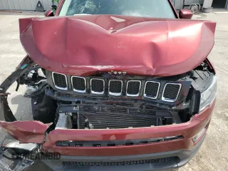 2021 Jeep Compass Latitude with VIN 3C4NJCBB1MT505377, listed as a Copart auction lot 59746895 with 44,217 mi miles and Non repairable. Bid and sale history available at DreamBid. Image 12.