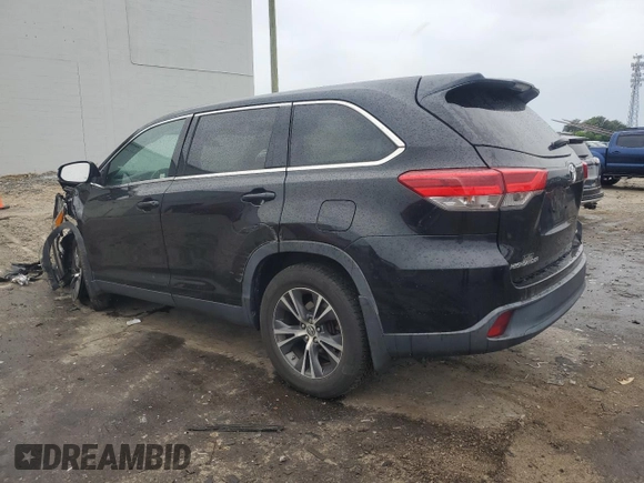 2019 Toyota Highlander LE z VIN 5TDBZRFH4KS701267, wystawiony jako Copart lot #58402555 z przebiegiem 107 147 mil mil oraz Szkoda całkowita • Salvage title. Historia ofert i sprzedaży dostępna na DreamBid. Obrazek 2.