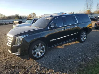 2018 Cadillac Escalade ESV Premium Luxury z VIN 1GYS3JKJ7JR276307, wystawiony jako Copart lot #78694464 z przebiegiem 96 246 mil mil oraz Szkoda całkowita • Salvage title. Historia ofert i sprzedaży dostępna na DreamBid. Obrazek 1.