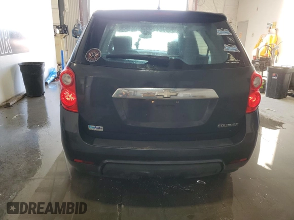 2013 Chevrolet Equinox LS with VIN 2GNALBEK2D6362885, listed as a Copart auction lot 53356125 with 122,209 mi miles and Clean Title. Bid and sale history available at carsss.com. Image 6.