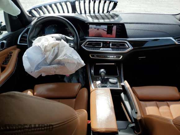 2019 BMW X5 xDrive40i with VIN 5UXCR6C57KLL34538, listed as a Copart auction lot 50252445 with 108,588 mi miles and Salvage Title. Bid and sale history available at carsss.com. Image 8.