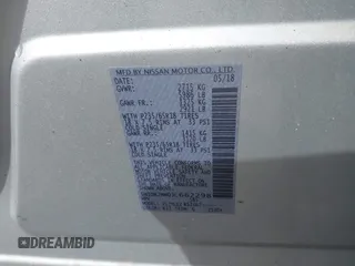 2018 Nissan Pathfinder SV with VIN 5N1DR2MM0JC662298, listed as a IAAI auction lot 42093409 with Not provided miles and . Bid and sale history available at DreamBid. Image 9.