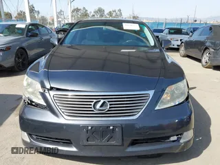 2007 Lexus LS 460 with VIN JTHBL46F375050759, listed as a IAAI auction lot 41848554 with 106,257 mi miles. Bid and sale history available at carsss.com. Image 12.
