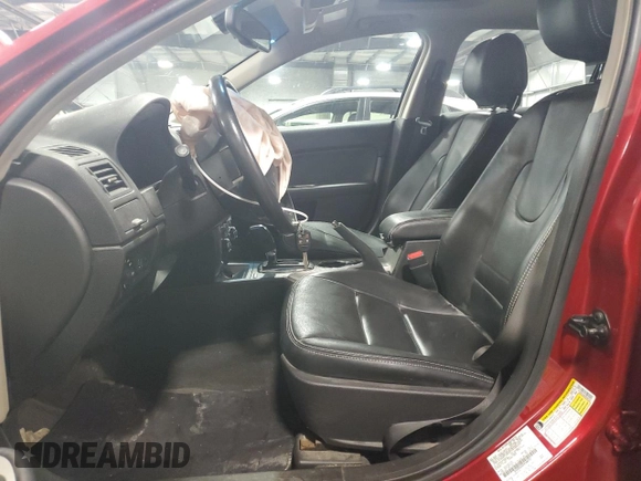 2012 Ford Fusion SEL with VIN 3FAHP0JA0CR348722, listed as a Copart auction lot 53050455 with 0 mi miles and Non Repairable. Bid and sale history available at carsss.com. Image 7.