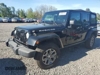 2013 Jeep Wrangler Unlimited Rubicon z VIN 1C4HJWFG6DL557085, wystawiony jako Copart lot #55491775 z przebiegiem 139 240 mil mil oraz Szkoda całkowita • Salvage title. Historia ofert i sprzedaży dostępna na DreamBid. Obrazek 1.