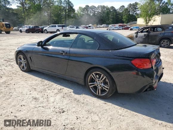2015 BMW 4 Series 435i z VIN WBA3T3C55F5A40891, wystawiony jako Copart lot #54249735 z przebiegiem 67 378 mil mil oraz Szkoda całkowita • Salvage title. Historia ofert i sprzedaży dostępna na DreamBid. Obrazek 2.