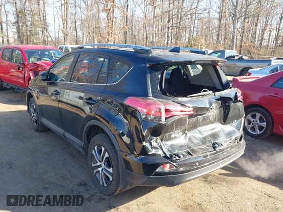 2017 Toyota RAV4 LE with VIN 2T3BFREV6HW595055, listed as a IAAI auction lot 41374125 with 150,105 mi miles. Bid and sale history available at carsss.com. Image 5.