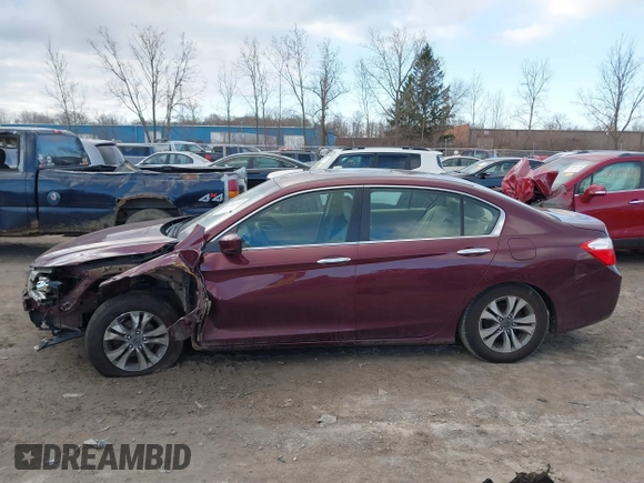 2014 Honda Accord Sedan LX with VIN 1HGCR2F33EA285263, listed as a IAAI auction lot 41886888 with 110,852 mi miles. Bid and sale history available at carsss.com. Image 14.