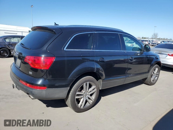2009 Audi Q7 with VIN WA1AY74L69D007285, listed as a Copart auction lot 48211885 with 195,409 mi miles and Clean Title. Bid and sale history available at carsss.com. Image 3.